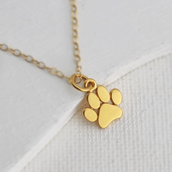 New cute Dog Footprint necklace - Picture 3 of 4